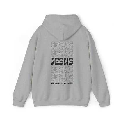 VM "JESÚS es la respuesta" - Sudadera con capucha unisex