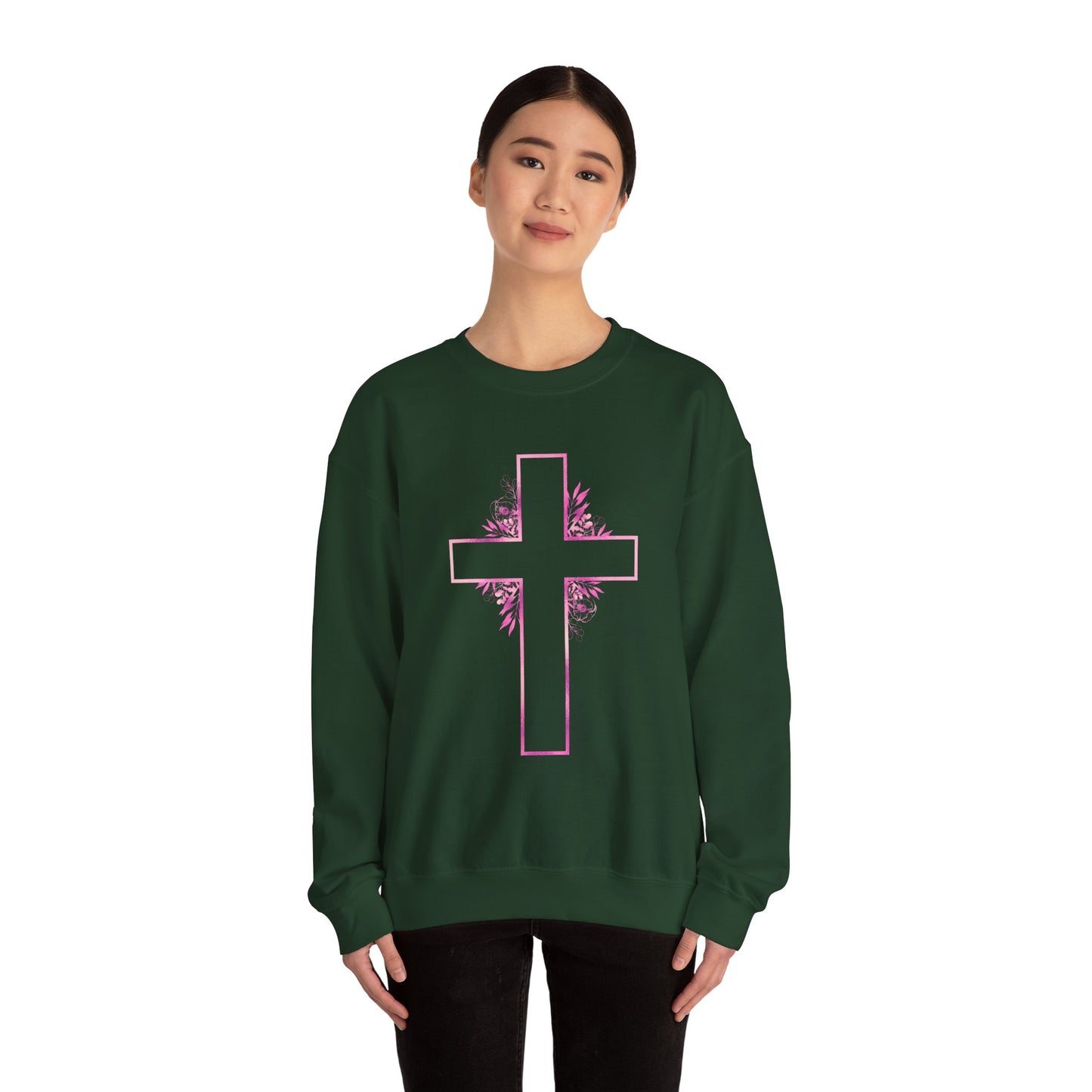 VM "I Walk with God" Unisex Crewneck Sweatshirt