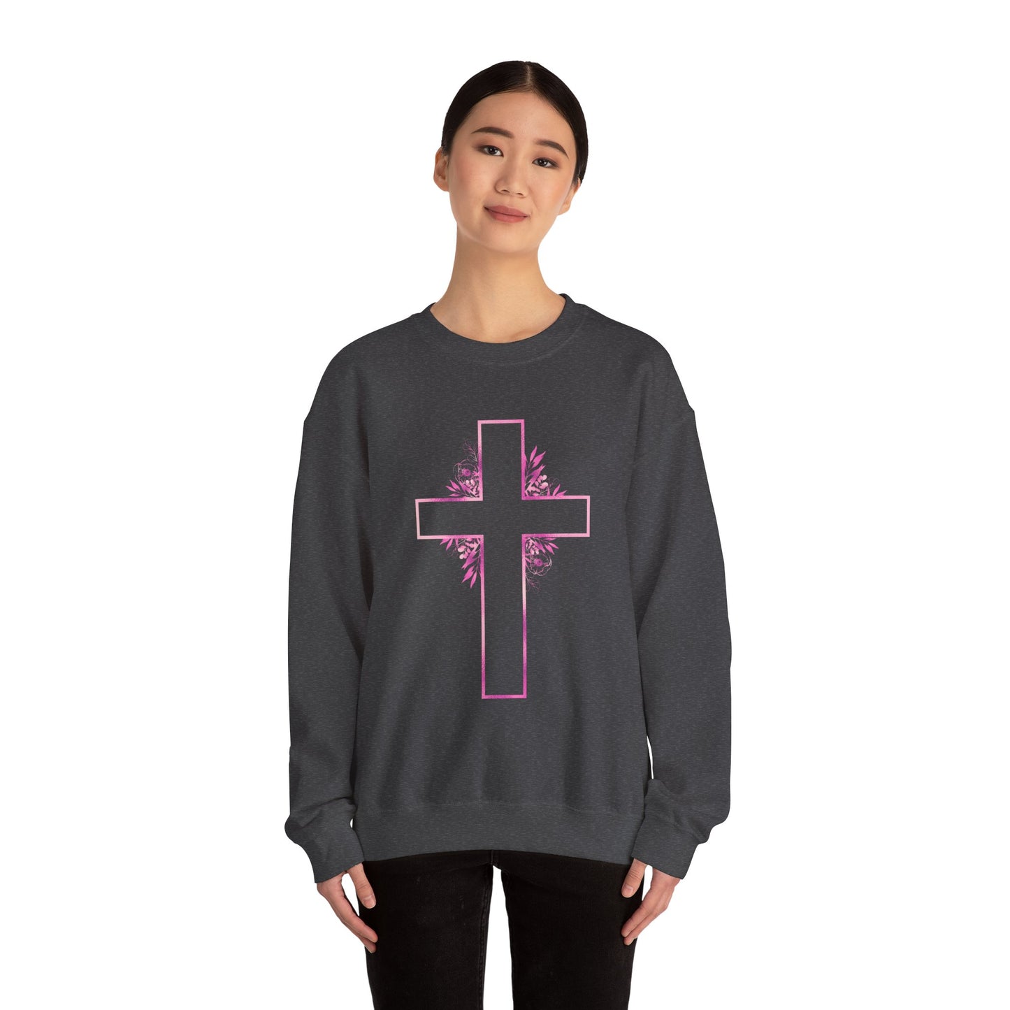 VM "I Walk with God" Unisex Crewneck Sweatshirt