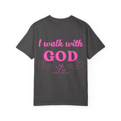 VM "I Walk with God" Unisex Comfort Colors T-shirt