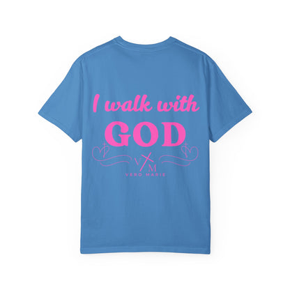 VM "I Walk with God" Unisex Comfort Colors T-shirt