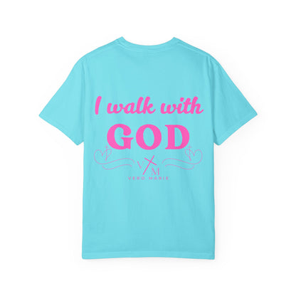 VM "I Walk with God" Unisex Comfort Colors T-shirt