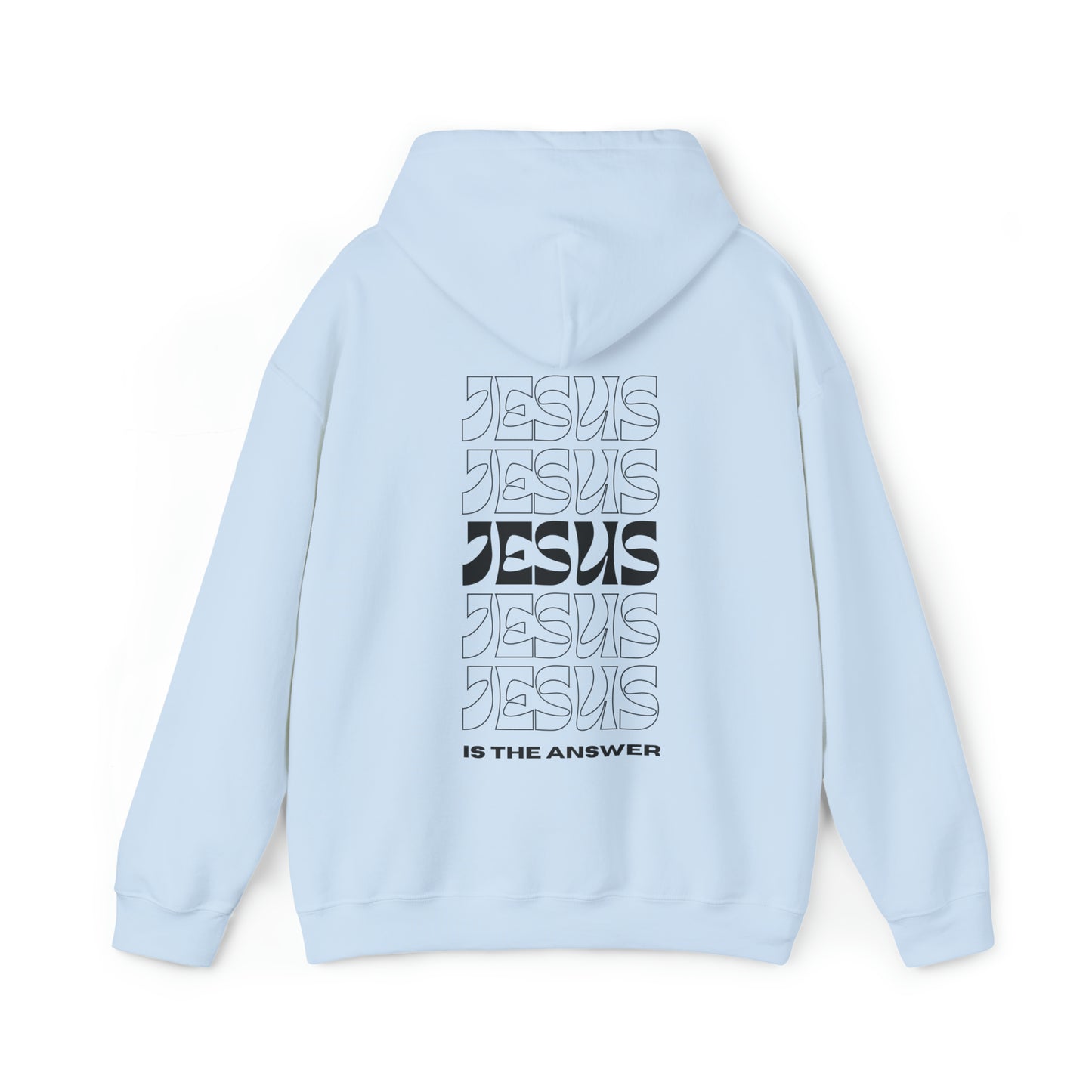 VM "JESÚS es la respuesta" - Sudadera con capucha unisex