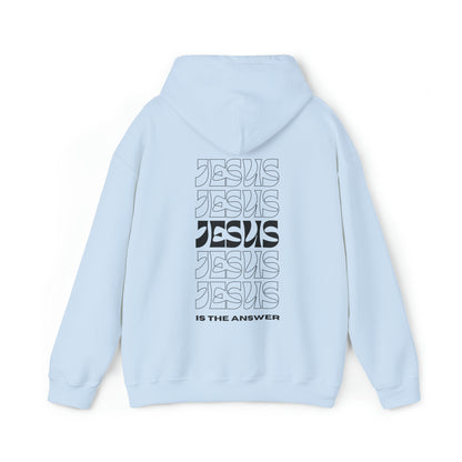 VM "JESÚS es la respuesta" - Sudadera con capucha unisex