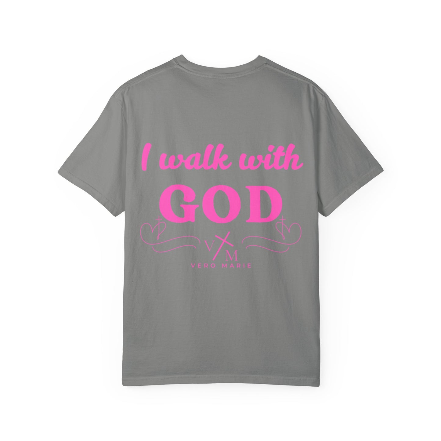 VM "I Walk with God" Unisex Comfort Colors T-shirt