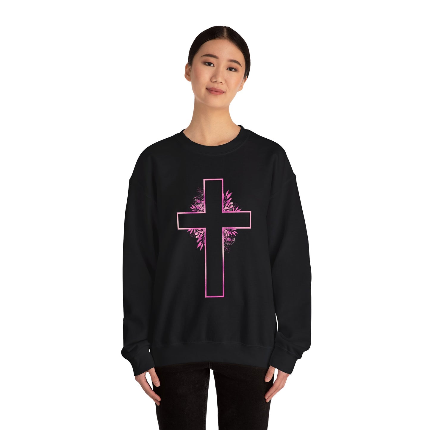VM "I Walk with God" Unisex Crewneck Sweatshirt