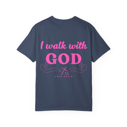 VM "I Walk with God" Unisex Comfort Colors T-shirt
